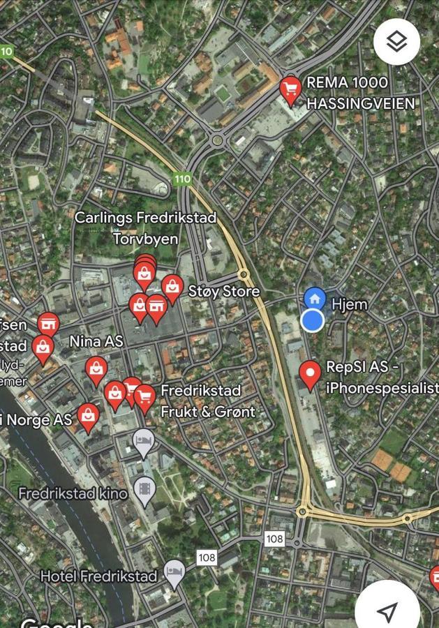 Dammyr, Close To City With Parking Fredrikstad Exterior foto